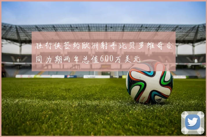 独行侠签约欧洲射手比贝罗维奇合同为期两年总值600万美元
