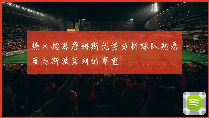 热火招募詹姆斯优势分析球队熟悉度与斯波莱利的尊重